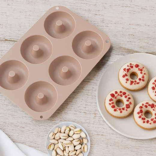 Flexible non-stick silicone for easy release