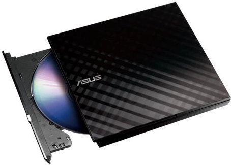 Външна DVD записвачка ASUS SDRW-08D2S-U Lite Slim USB черна