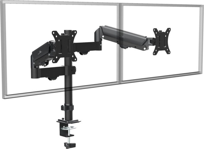 Gas spring for smooth height adjustment