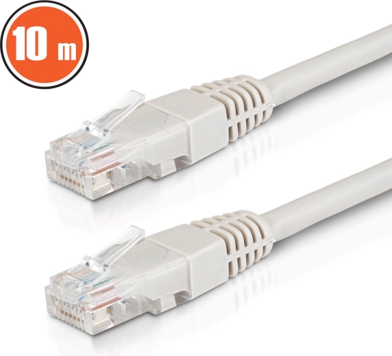 UTP CAT6 CCA Network Patch Cable 10 m Gray