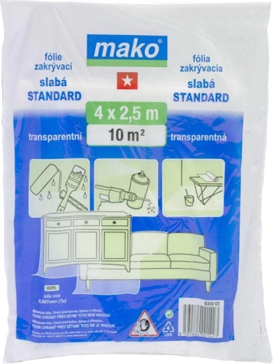 Covering Film 4 × 2.5 m, 7 µm