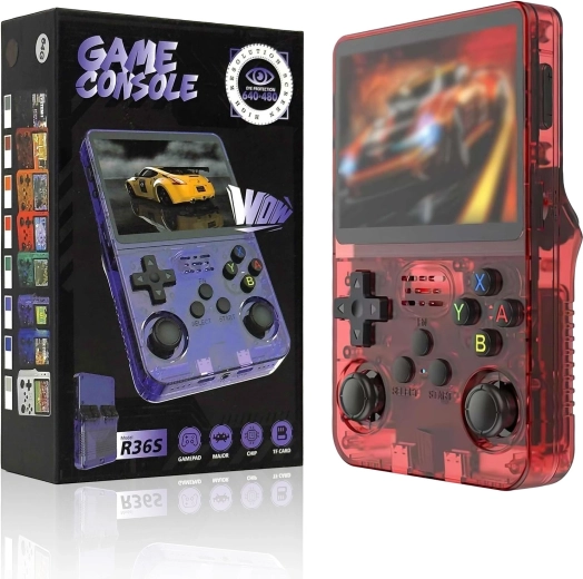 Renew Force R36S Portable Gaming Console Red 64 GB