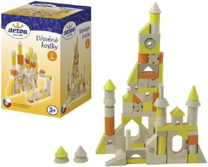 Detoa Wooden Blocks 96 Pieces