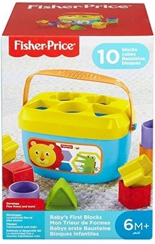 Първите кубчета за бебе FISHER‑PRICE