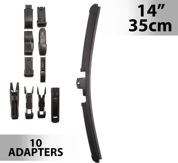 Чистачка Carguard 35 см с 10 адаптера