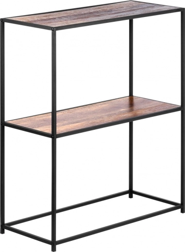 Два просторни рафта в дървесен декор