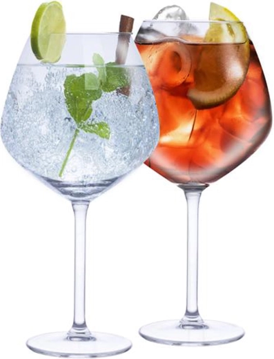 ALPINA Gin and Tonic Glasses 730 ml, Set of 4
