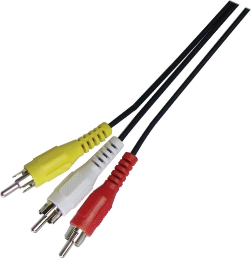Sencor audio cable 3× RCA to 3× RCA, 1.5 m