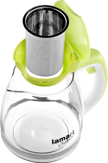 Stainless steel infuser for loose-leaf tea