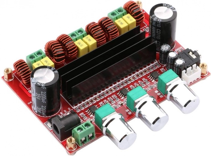 Мощна 2.1 конфигурация: 2×80 W + 100 W за субуфер
