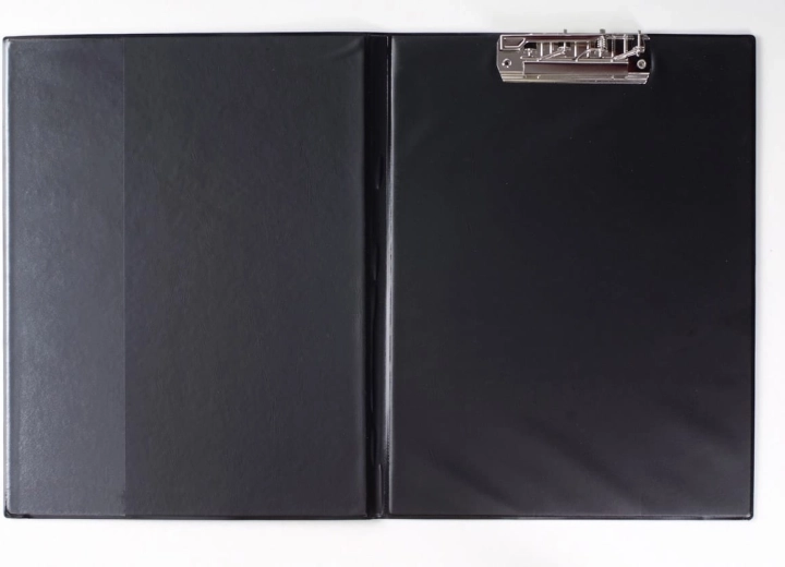 A4 Folder with Top Fastener, Plastic