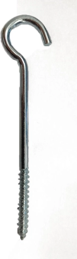 Полилеенa кука 100 × 4,5 mm, поцинкована, опаковка 150 бр.