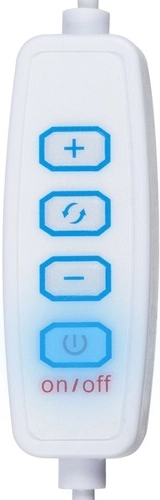 USB power and control directly on the cable