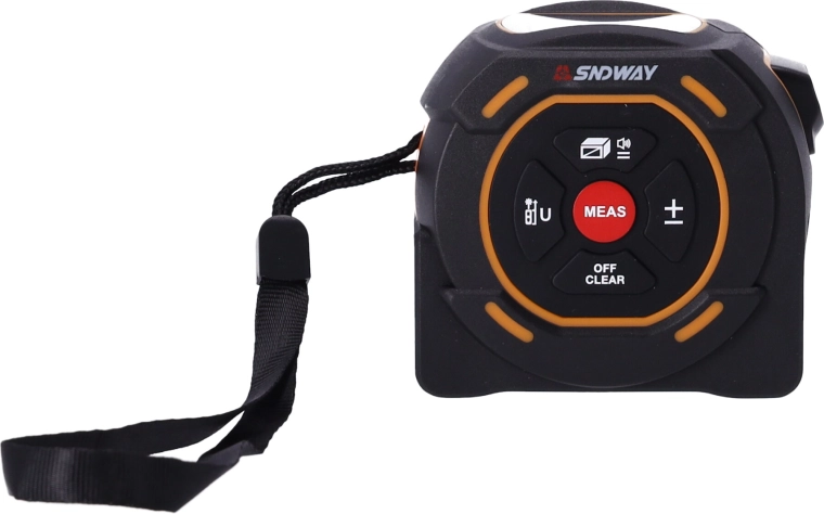 Laser Distance Meter + Tape Measure SNDWAY SW-TM60 - red