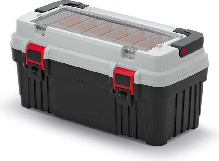 Optima Tool Box with Metal Handle and Dividers