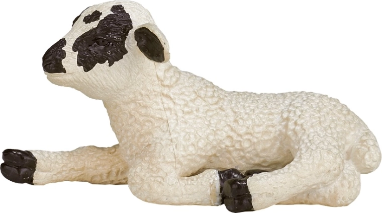 Mojo Hampshire Lamb Figurine – Lying