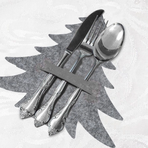 Празничен дизайн във формата на елхичка