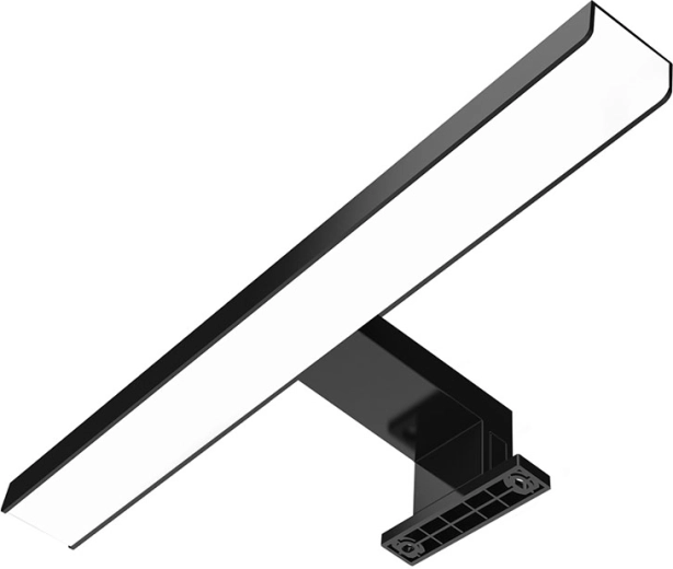 Solight LED осветление за баня над огледало 3 в 1, 7 W, 4000 K, IP44, 40 cm, черно