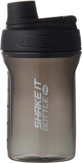 LocknLock Shake It shaker drinking bottle 650 ml black