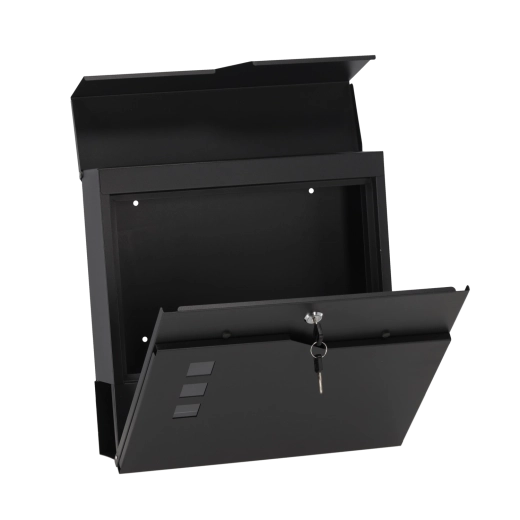 Key lock for secure mail storage