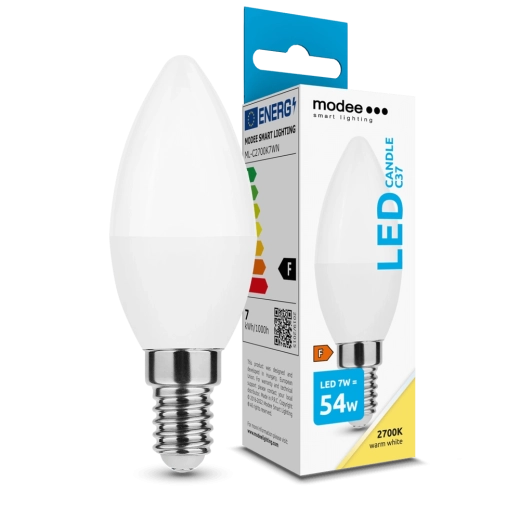 LED candle bulb 7 W E14 2700 K 700 lm 200° Modee Lighting