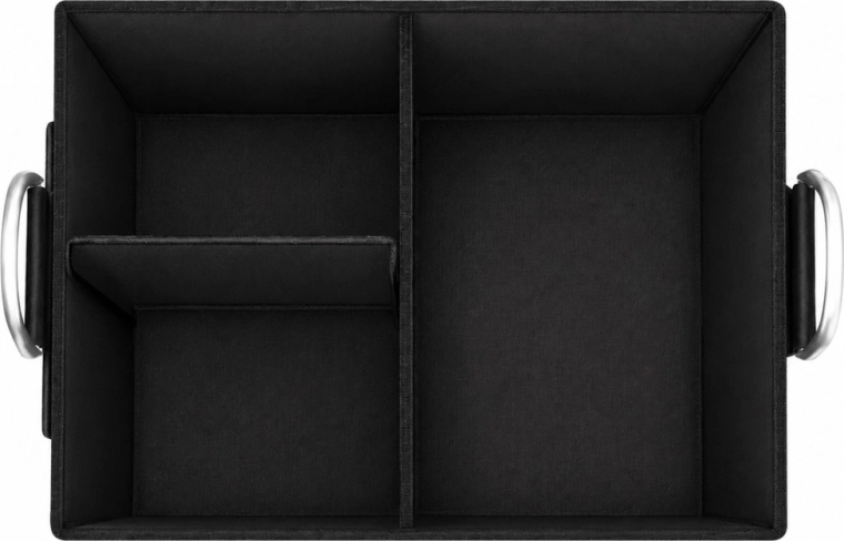 Clear organization with compartments