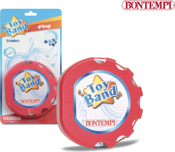 Bontempi Children's Tambourine with Metal Cymbals
