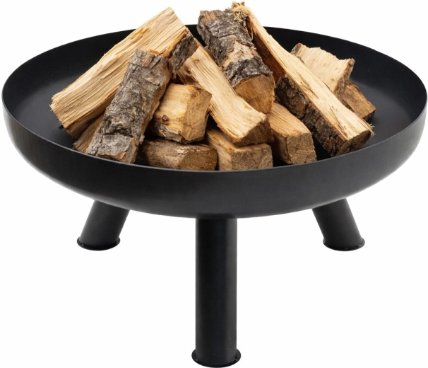 Large 60 cm diameter for wood, briquettes, and charcoal