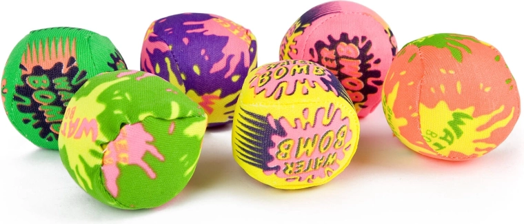Water balls – water bombs 5 cm (6 pcs)