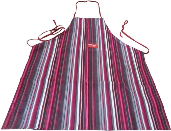 Lamart Kitchen Apron with Colorful Stripes