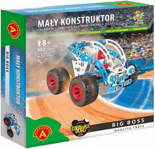 конструктор monster truck big boss – малък конструктор