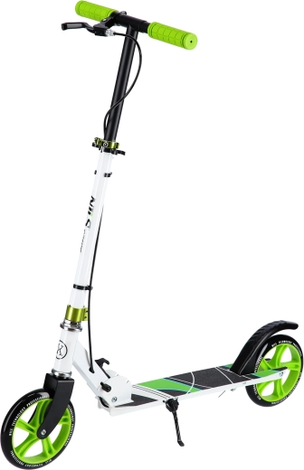 NILS Extreme foldable city scooter green