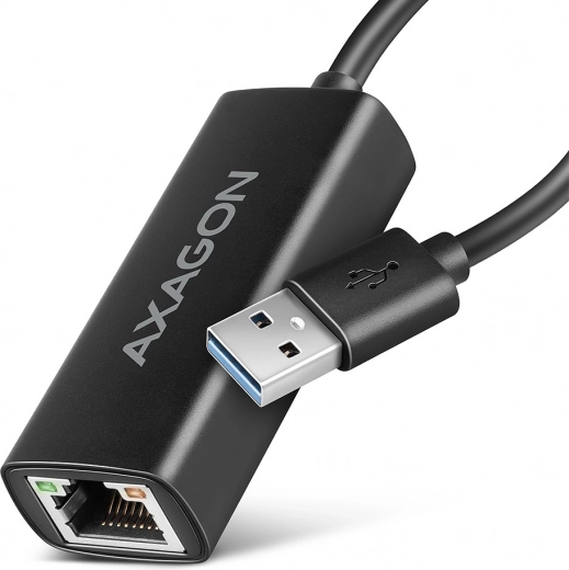 AXAGON USB-A гигабитов Ethernet адаптер 3.2 Gen 1 с автоматична инсталация