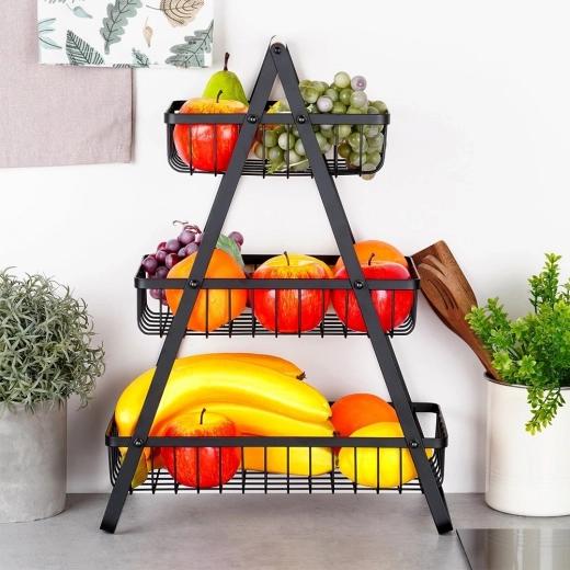 Three-tier space saving and perfect organization