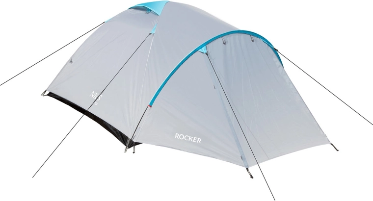 NILS Camp Rocker Tourist Tent, Grey