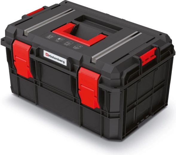 Kistenberg X BLOCK TECH Tool Case, 546 × 380 × 307 mm, black