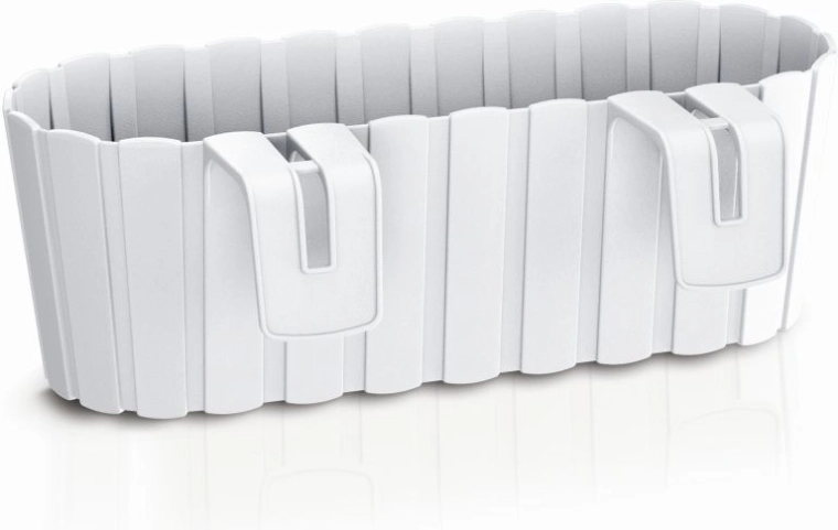 Boardee Hook Hanging Planter 38.3 cm, White