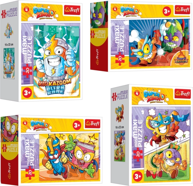 Пъзел Kid Kazoom и Super Zings: В действие