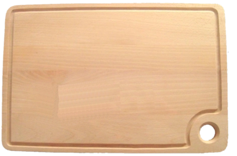 Beech wood kitchen cutting board 45 × 30 cm