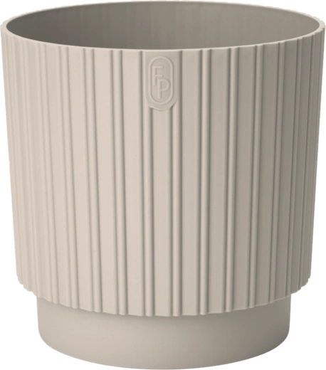 MIKA Cyli Petit ECO Recycled Planter 18 cm Almond