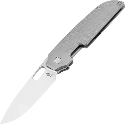 Kizer Varatas титанов джобен нож 8,3 см Stonewash, сив