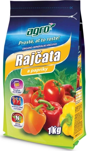 Organic-mineral fertilizer for tomatoes and peppers 1 kg