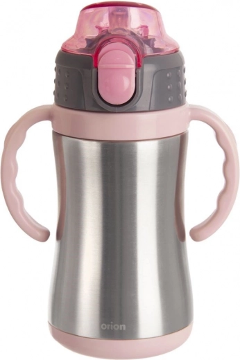 Children's stainless steel thermal mug pink 300 ml
