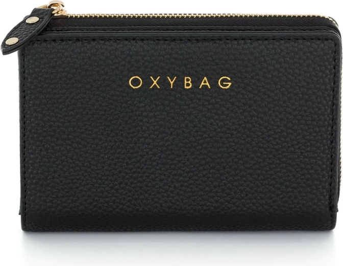 Women's leather wallet LAST black