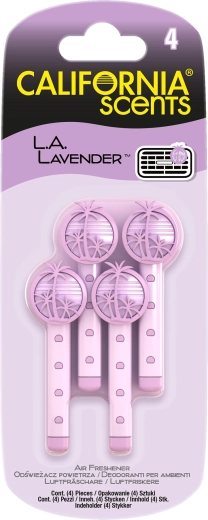 Ароматизатор за кола за вентилационната решетка L.A. Lavender – CALIFORNIA SCENTS