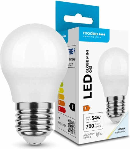 LED Bulb Globe Mini G45 7 W E27 cool white 700 lm