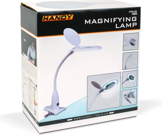 Fivefold magnification for fine details