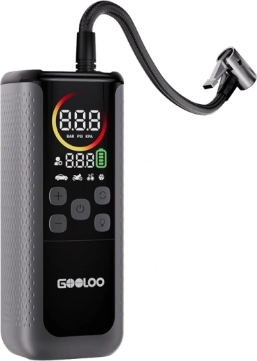GOOLOO GT160 dual car air compressor with power bank - 1 piece
