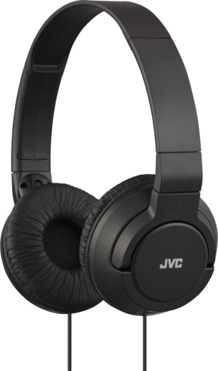 JVC HA-S180 black on-ear headphones