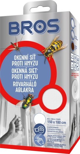 Window insect screen 150 × 180 cm, white